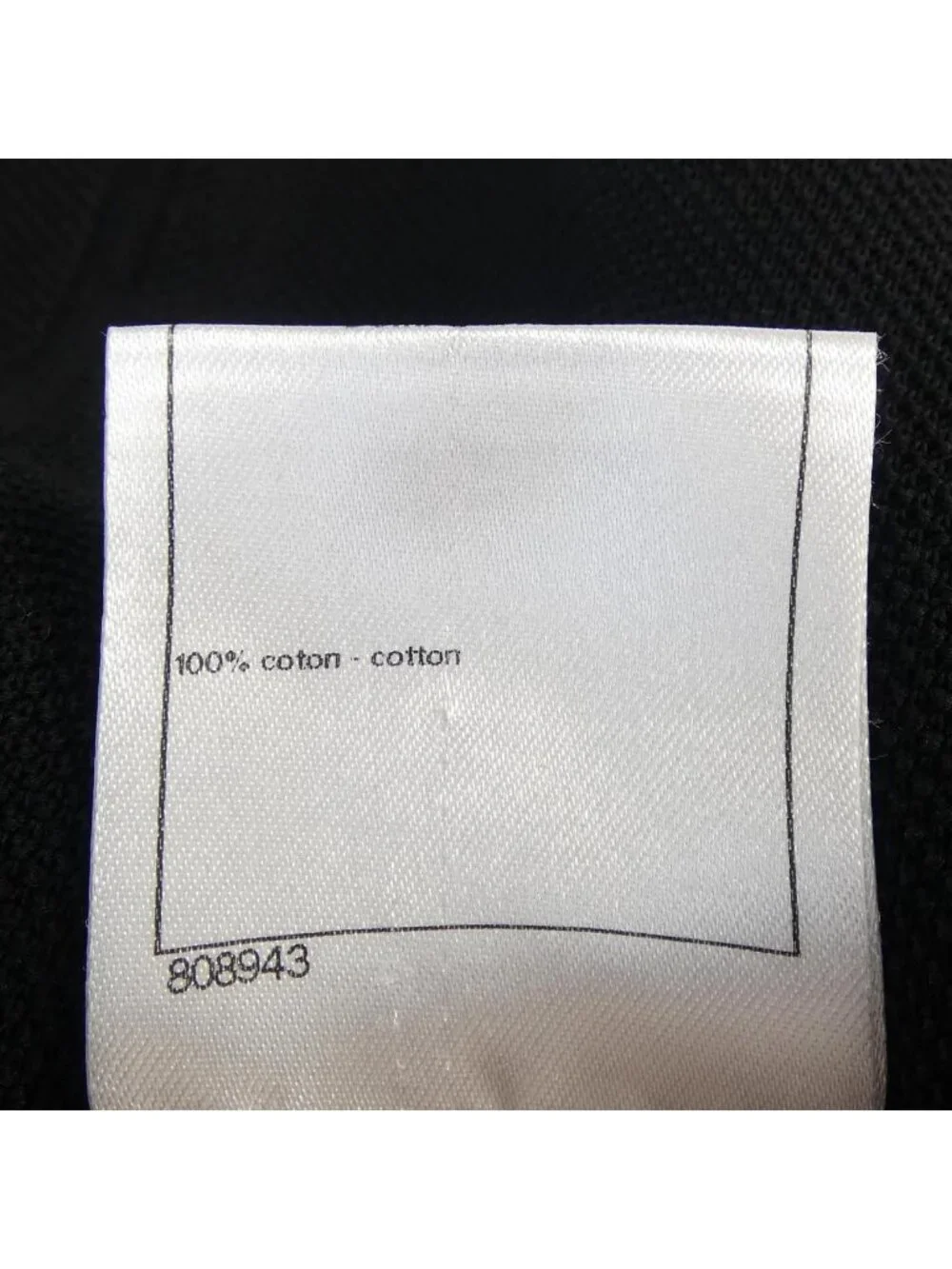 Chanel Long Cardigan Black